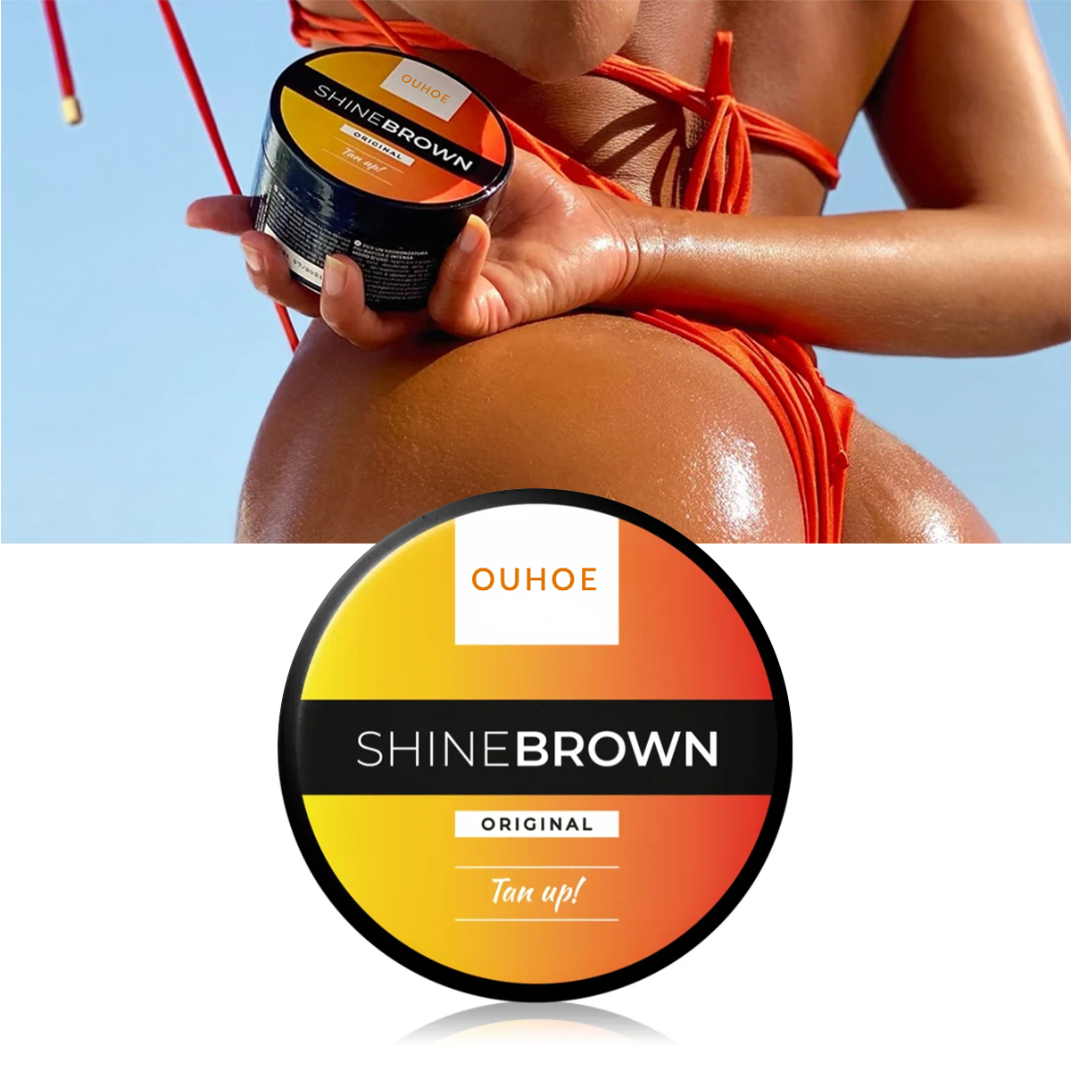 Crema Bronceadora Shine Brown