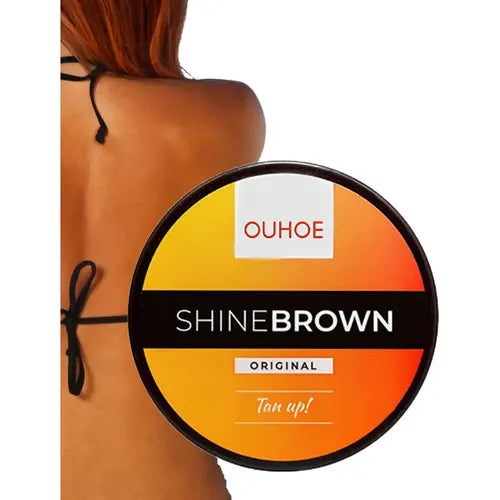 Crema Bronceadora Shine Brown